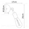 Спот Arte Lamp A9190AP-1BK A9190AP-1BK - 4