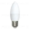 Лампа светодиодная (UL-00003805) Volpe E27 9W 6500K матовая LED-C37-9W/DW/E27/FR/NR LED-C37-9W/DW/E27/FR/NR картон - 1