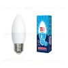 Лампа светодиодная (UL-00003806) Volpe E27 9W 4000K матовая LED-C37-9W/NW/E27/FR/NR LED-C37-9W/NW/E27/FR/NR картон - 2