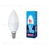 Лампа светодиодная (UL-00003803) Volpe E14 9W 4000K матовая LED-C37-9W/NW/E14/FR/NR LED-C37-9W/NW/E14/FR/NR картон - 2