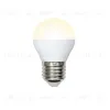 Лампа светодиодная (UL-00003829) Volpe E27 9W 3000K матовая LED-G45-9W/WW/E27/FR/NR LED-G45-9W/WW/E27/FR/NR картон - 1