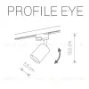 Трековый светильник Nowodvorski Profile Eye 9322 9322 - 2