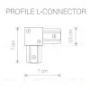 Коннектор L-образный Nowodvorski Profile 9455 9455 - 3
