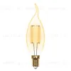 Лампа светодиодная филаментная (UL-00002397) Uniel E14 5W 2250K прозрачная LED-CW35-5W/GOLDEN/E14 GLV21GO LED-CW35-5W/GOLDEN/E14 GLV21GO - 1