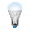 Лампа светодиодная (UL-00002418) Uniel E27 7W 4000K матовая LED-G45 7W/NW/E27/FR PLP01WH LED-G45 7W/NW/E27/FR PLP01WH картон - 1
