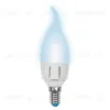 Лампа светодиодная (UL-00002415) Uniel E14 7W 4000K матовая LED-CW37 7W/NW/E14/FR PLP01WH LED-CW37 7W/NW/E14/FR PLP01WH картон - 1