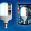 Лампа светодиодная (UL-00001812) Uniel E40 70W 6500K матовая LED-M105-70W/DW/E40/FR ALV02WH LED-M105-70W/DW/E40/FR ALV02WH картон - 2