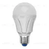 Лампа светодиодная (UL-00002003) Uniel E27 8W 6500K матовая LED-A60 8W/DW/E27/FR PLP01WH LED-A60 8W/DW/E27/FR PLP01WH картон - 1