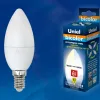 Лампа светодиодная (UL-00001570) Uniel E14 6W 4000K матовая LED-C37-6W/WW+NW/E14/FR PLB01WH LED-C37-6W/WW+NW/E14/FR PLB01WH картон - 2