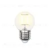 Лампа светодиодная филаментная (UL-00000302) Uniel Е27 6W 3000K матовая LED-G45-6W/WW/E27/FR PLS02WH LED-G45-6W/WW/E27/FR PLS02WH картон - 1