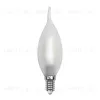 Лампа светодиодная филаментная (UL-00000306) Uniel E14 6W 3000K матовая LED-CW35-6W/WW/E14/FR PLS02WH LED-CW35-6W/WW/E14/FR PLS02WH картон - 1