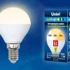 Лампа светодиодная (UL-00002373) Uniel E14 6W 3000K матовая LED-C37-6W/WW/E14/FR/MB PLM11WH LED-C37-6W/WW/E14/FR/MB PLM11WH картон - 2