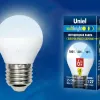 Лампа светодиодная (UL-00002377) Uniel E27 6W 3000K матовая LED-G45-6W/WW/E27/FR/MB PLM11WH LED-G45-6W/WW/E27/FR/MB PLM11WH картон - 2