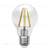 Лампа светодиодная филаментная Uniel E27 7W 3000K прозрачная LED-A60-7W/WW/E27/CL/MB GLM10TR LED-A60-7W/WW/E27/CL/MB GLM10TR картон - 1