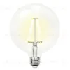 Лампа светодиодная филаментная (10534) Uniel E27 10W 3000K прозрачная LED-G125-10W/WW/E27/CL PLS02WH LED-G125-10W/WW/E27/CL PLS02WH картон - 1