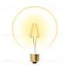 Лампа светодиодная филаментная (UL-00002358) Uniel E27 8W 2250K прозрачная LED-G125-8W/GOLDEN/E27 GLV21GO LED-G125-8W/GOLDEN/E27 GLV21GO - 1
