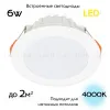 Встраиваемый светодиодный светильник Citilux Кинто CLD5106N CLD5106N - 2