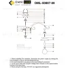 Потолочная люстра Omnilux Torri OML-50807-08 OML-50807-08 - 6