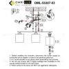 Потолочная люстра Omnilux Pisticci OML-55307-03 OML-55307-03 - 6