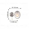 Бра F-Promo Fabbio 2349-1W 2349-1W - 2