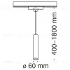 Трековый светильник Maytoni Track TR008-1-GU10-W TR008-1-GU10-W - 5
