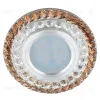 Встраиваемый светильник Fametto Luciole DLS-L132 GU5.3 Chrome/Brown DLS-L132 GU5.3 Chrome/Brown - 1