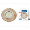 Встраиваемый светильник Fametto Fiore DLS-F130 GU5.3 Chrome/Brown DLS-F130 GU5.3 Chrome/Brown - 2