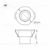 Мебельный светильник Arlight LTM-R52WH 3W Day White 30deg 014914 - 3