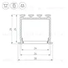 Профиль Arlight PLS-LOCK-H25-FS-2000 ANOD 016446 016446 - 3