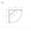Профиль Arlight ARH-KANT-H16-2000 ANOD 016178 016178 - 2