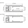 Профиль Arlight KLUS-GLASS-810-2000 ANOD 019191 019191 - 5