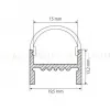 Профиль Arlight ARH-WIDE-H20-2000 ANOD 018859 018859 - 2