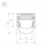 Профиль Arlight PDS-REGULOR-2000 ANOD 013874 013874 - 2