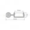 Профиль Arlight POLI-2000 ANOD 021738 021738 - 5