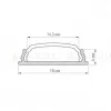 Профиль Arlight ARH-BENT-W18-2000 ANOD 023087 023087 - 3