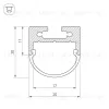 Профиль Arlight SL-LINE-2011M-2000 ANOD 023720 023720 - 4