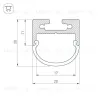 Экран Arlight SL-LINE-2011-2000 Round OPAL 019259 019259 - 3