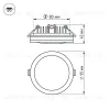 Встраиваемый светильник Arlight LTD-95SOL-10W Warm White 017985 017985 - 5