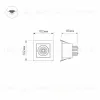 Встраиваемый светильник Arlight CL-KARDAN-S102x102-9W Warm 024126 024126 - 5
