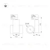 Трековый светильник Arlight LGD-ARES-4TR-R100-40W Warm3000 026375 026375 - 6