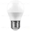 Лампа светодиодная Feron E27 11W 2700K Шар Матовая LB-750 25949 25949 - 1
