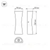 Настенный светильник Arlight LGD-Wall-Tub-J2B-12W Warm White 021934 021934 - 4
