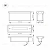 Тротуарный светильник Arlight LTD-LINE-TILT-S210-8W Warm3000 024944 024944 - 4