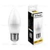 Лампа светодиодная Feron E27 7W 2700K Свеча Матовая LB-97 25758 25758 - 1