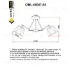 Потолочная люстра Omnilux Rapallo OML-65007-05 OML-65007-05 - 3