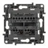Переключатель двухклавишный Legrand Etika 10A 250V белый 672212 672212 - 2