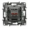 Переключатель одноклавишный промежуточный Legrand Etika 10A 250V алюминий 672409 672409 - 2