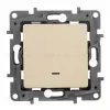 Переключатель одноклавишный Legrand Etika с подсветкой 10A 250V белый 672215 672215 - 2