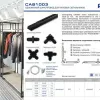 Шинопровод однофазный Feron CAB1003 1м черный 10340 10340 - 2