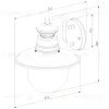 Уличный настенный cветильник Elektrostandard Talli D GL 3002D черный 4690389106576 4690389106576 - 5